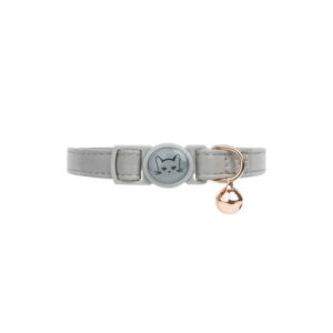 One Paw, Vegan Leather Safety Cat Collar, Breakaway Buckle, Vegan Leather Safety Cat Collar