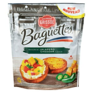 Boulangerie Grissol Baguettes Jalapeño Cheddar, Dare, 120g
