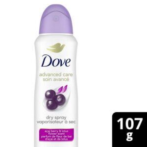 Dove Advanced Care Açaí Berry & Lotus Flower Scent Dry Spray Antiperspirant Deodorant