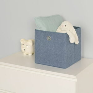 Neatfreak Kids Fuzzy Storage Cube, with grommet handle