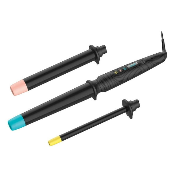 Conair The Curl Collective 3 in 1 Ceramic Curling Wand, Curling Wand