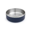One Paw, Small Double Stainless Steel Dog Bowl, 1.3L (44 oz), for Dogs and Cats, Small Double Stainless Steel Bowl