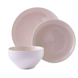Better Homes & Gardens Blush Vivian Stoneware 12 Piece Set, 12 Piece Set