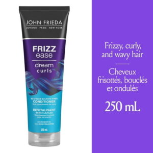 John Frieda Frizz Ease Dream Curls SLS/SLES Sulfate Free Conditioner, 250 mL