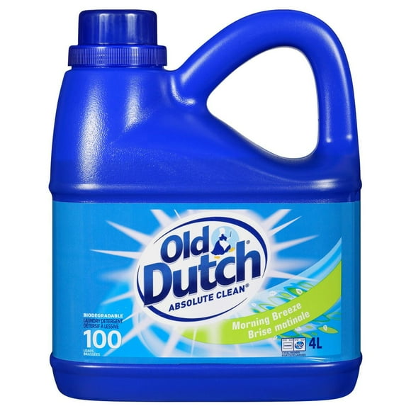 Old Dutch Liquid Detergent Morning Breeze 4L - 100 Wash Loads, OD Det MORN BREEZE 4L 100WL