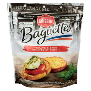 Boulangerie Grissol Baguettes Tomato & Basil, Dare, 120 g