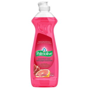 Palmolive Essential Clean Liquid Dish Soap, Grapefruit Pomegranate Scent - 473 mL, Palmolive Essential Clean