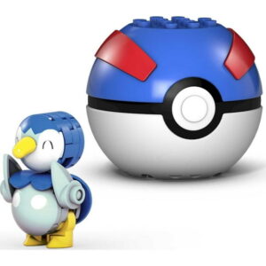 Mega Pokemon Piplup Construction Set- 20 Pieces