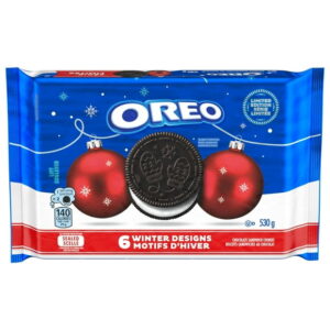 OREO Winter Chocolate Sandwich Cookies, Holiday Cookies, Limited Edition 530 g, 530 g