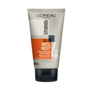 L'Oréal Paris Studio Line Matt & Messy Fibre Paste, Hair Styling, 150 mL, 150 mL