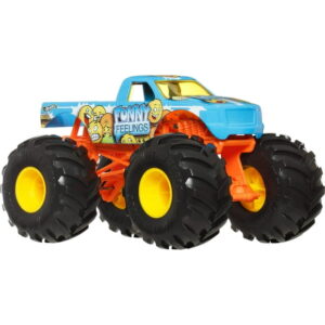 Hot Wheels Monster Trucks, Oversized Monster Truck in 1:24 Scale, Funny Feelings