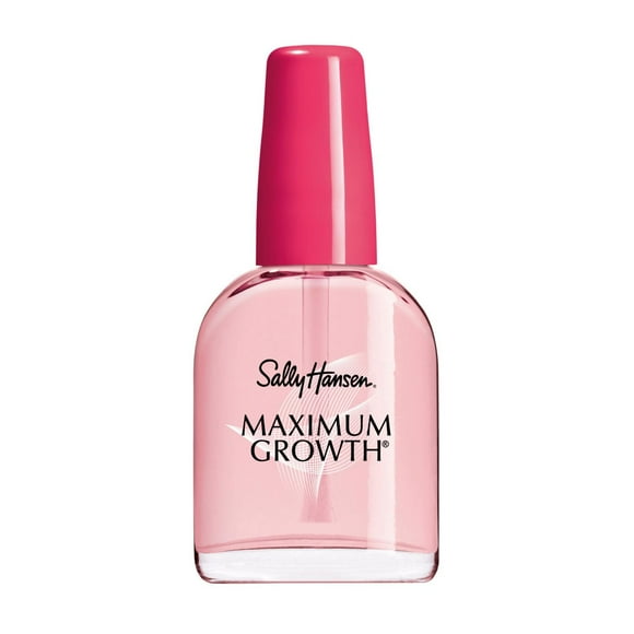 Sally Hansen Maximum Growth®, growth treatment, fortifies, protects nails, triple-protein & silk formula instantly reinforces soft & bitten nails, Powerful protection