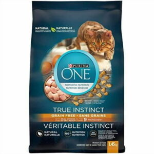 Purina ONE True Instinct Grain Free Chicken, Dry Cat Food, 1.45-6.53 kg