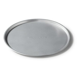 The Rock Wave Round Pizza Pan, 14.5" Diameter, Heavy Gauge Carbon Steel Construction, Non-Stick, No PFAS, No PFOA, ROCK 14.5" PIZZA PAN