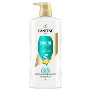 PANTENE PRO-V Smooth & Sleek Conditioner, 16.0oz/476mL