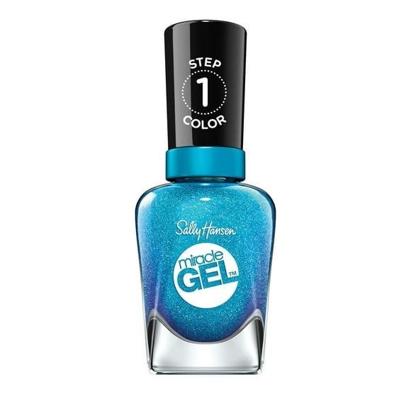 Miracle Gel Nail Colour, 2 Step Gel-like System, No UV Light Needed, Up to 8 Day of colour & shine, Chip-resistant and long-wear nail polish