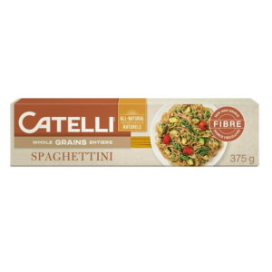 Catelli Whole Grains, Spaghettini Pasta, 375 g