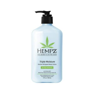 Hempz Triple Moisture Herbal Whipped Body Lotion 17 oz, This body cream hydrates all skin types