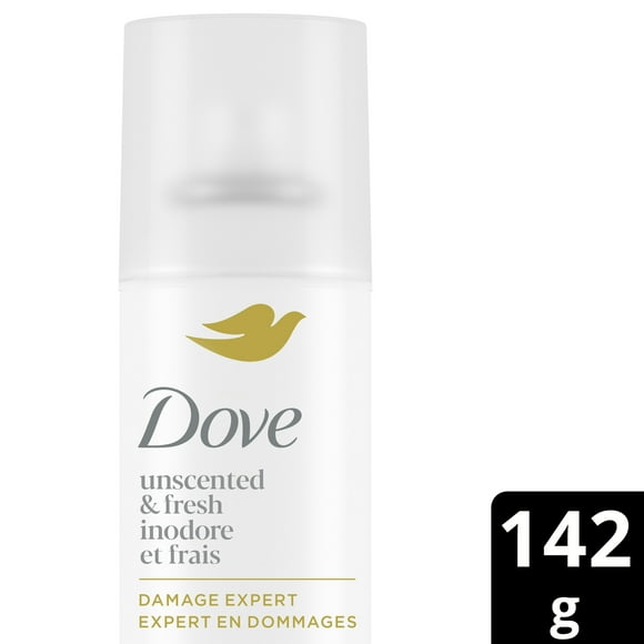Dove Advanced Dry Shampoo Revive Hair Without Water Unscented & Fresh Refresh for 2 Days of Freshness 142 g, 142 GR Dry Shampoo