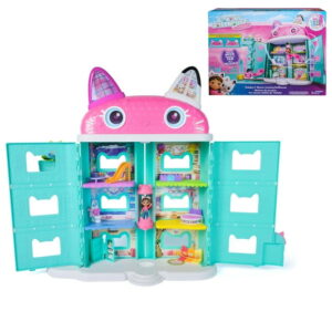 Gabby's Dollhouse: The Movie, Gabbys Meow-mazing Dollhouse, with Toy Figure & Dollhouse Accessories, Kids Toys for Girls & Boys Ages 3 and Up, Gabby's Dollhouse: The Movie, Gabbys Meow-mazing Dollhouse, with Toy Figure & Dollhouse Accessories, Kids Toys for Girls & Boys Ages 3 and Up