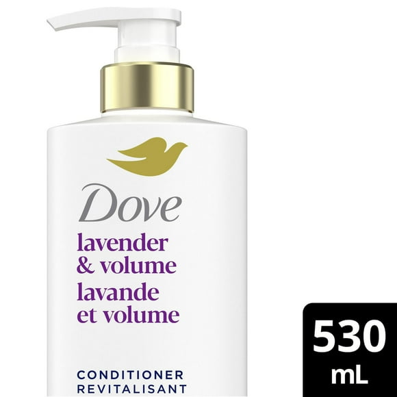 Dove Lavender & Volume Conditioner for Fine and Flat Hair, with Liquid Bio-Protein care, 530mL, 530 ML