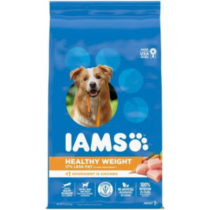 Iams Adult Healthy Weight Control Dry Dog Food with Real Chicken, 6.8-13.2kg