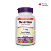 Webber Naturals® Melatonin, Extra Strength, Time Release 5 mg, 60 tablets