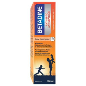 Betadine Antiseptic Spray, Betadine Antiseptic Spray 100ml