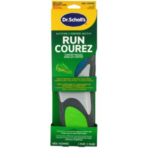 Dr. Scholl's® Run Active Comfort Insoles, Men's, Trim to Fit Inserts, 1 pair