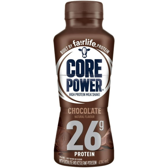Core Power Chocolate, Ch Protein Shake.