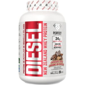 PERFECT Sports - DIESEL New Zealand Whey Protein, Chocolate Toffee 2lb (908g)