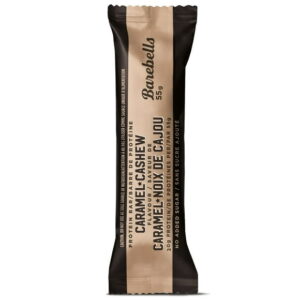 BAREBELLS CARAMEL CASHEW PROTEIN BAR, 1 X 55g Count
