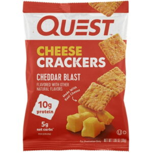 Quest Cheese Crackers Cheddar Blast
