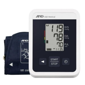 A&D MEDICAL ONE TOUCH UPPER ARM BLOOD PRESSURE MONITOR - UA-660CN, A traditional blood pressure monitor.