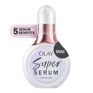 Olay Super Serum Night Repair with Salicylic Acid, Niacinamide, Lactic Acid, and Glycerin Peptide, 14ML