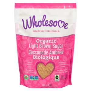 Wholesome Sweeteners Organic Fair Trade Light Brown Sugar, 680 GR