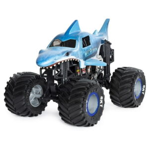 Monster Jam, Official Megalodon Monster Truck, Die-Cast Vehicle, 1:24 Scale