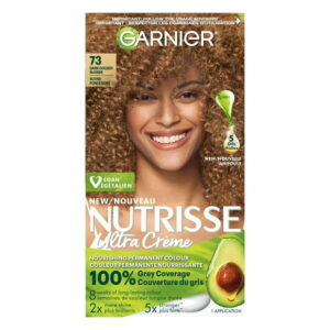Garnier Nutrisse Ultra Crème, Permanent Hair Dye, Long-Lasting,1 unit, 100% Grey Coverage