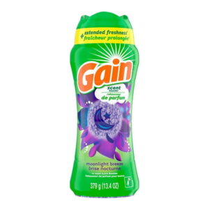 Gain In-Wash Laundry Scent Booster, Moonlight Breeze Scent, 379 g, Fresh Extender + Odour Protection, 379G