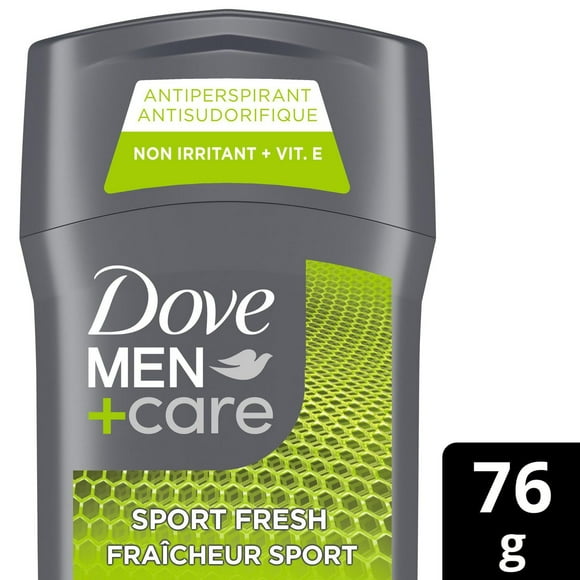 Dove Men+Care Antiperspirant Stick Deodorant for 72H Sweat & Odour Protection Sport Fresh with Vitamin E, 76g