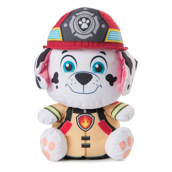 PAW Patrol: Fire Rescue Marshall Swisheez Plush, Squishy Stuffed Animal for Kids Ages 3+, PAW Patrol Fire Rescue Marshall Swisheez Plush, Official Toy from the Hit Cartoon, Squishy Stuffed Animal for Ages 3 and Up, 10