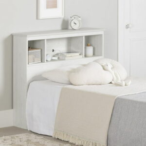 South Shore Summer Breeze Bookcase headboard with storage<br><br>