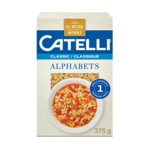 Catelli Classic, Alphabets Pasta 375 g, 375 g