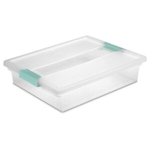 Sterilite Clear Large Clip Box, 1 each