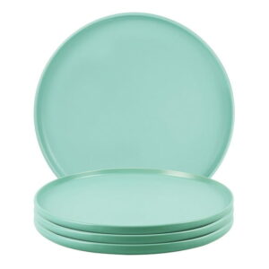 Mainstays Alessandra Mint 12-Piece Stoneware Dinnerware Set, MS 12PC SET MINT