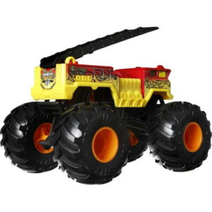 Hot Wheels Monster Trucks 1:24 Scale Vehicle 5 Alarm, Collectible Die-Cast Toy Trucks