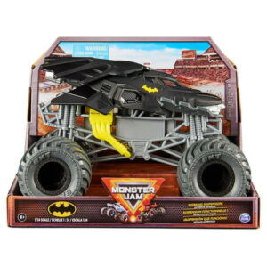 Monster Jam, Official Batman Monster Truck, Collector Die-Cast Vehicle, 1:24 Scale, Kids Toys for Boys Ages 3 and up