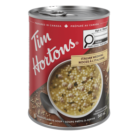 TIM HORTONS ITALIAN WEDDING SOUP 540 ML, 540 ML
