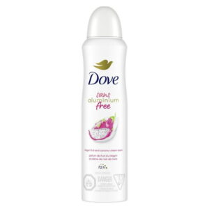 Dove Aluminium Free Déodorant for Women with 1/4 Moisturizers, Dragon Fruit & Coconut Cream 72h Odour Protection, 113g, 113g