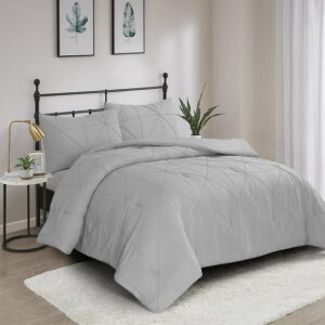 3 Pieces Hartford Pintuck Comforter Set